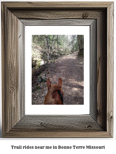 trail rides near me in Bonne Terre, Missouri